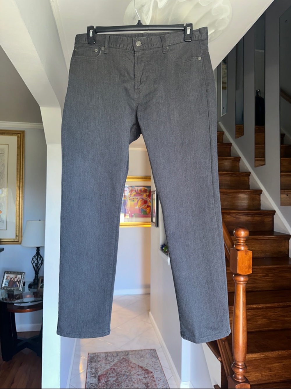 Banana Republic Black Travel Jean - Slim Fit Sz 34W